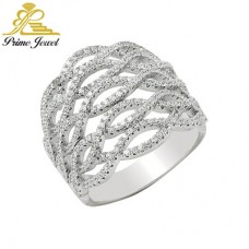 Gümüş Zirkon Taşlı Yüzük